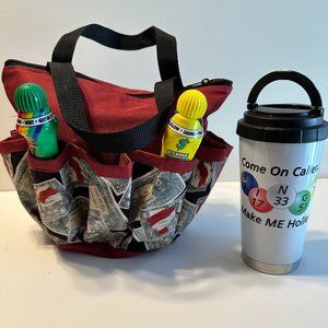 "New" Bingo Accessory Bag and Bingo Travel Mug